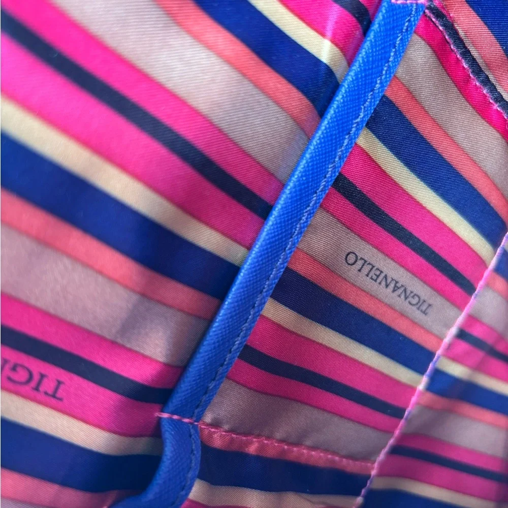 Tignanello Elegant Blue Handbag/Shoulder Bag/ Tote - Picture 8 of 10